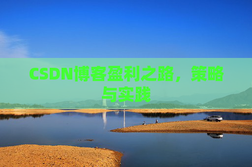 CSDN博客盈利之路,策略与实践